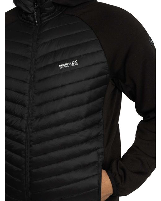 Regatta Black Andreson Hybrid Jacket for men
