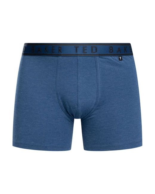 Ted Baker Blue 3 Pack Boxer Briefs for men