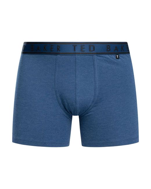 Ted Baker Blue 3 Pack Boxer Briefs for men