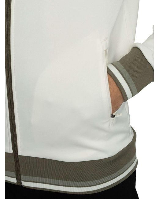 Ellesse White Vignola Track Jacket for men