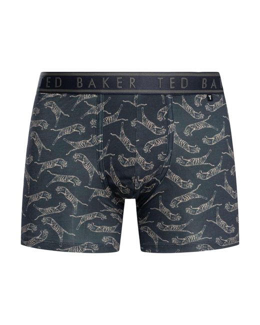 Ted Baker Blue 3 Pack Boxer Briefs for men