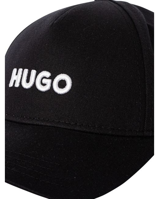 HUGO Jude Baseball Cap in Black for Men Lyst
