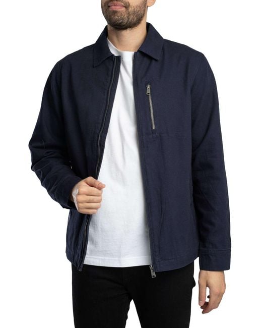 Penfield Blue Harwich Jacket for men