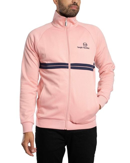 Sergio Tacchini Pink New Dallas Track Jacket for men