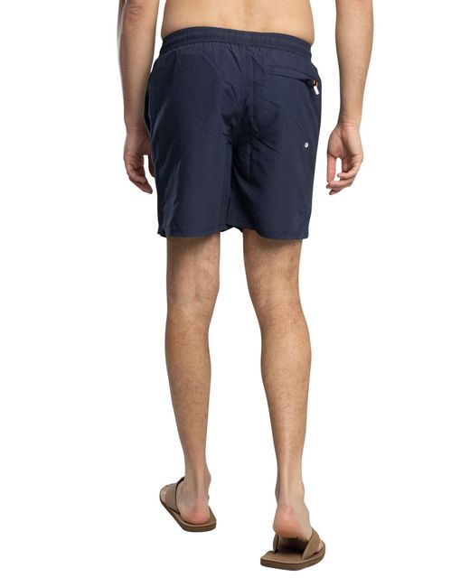 Superdry Blue Sport Graphic 17 Swim Shorts for men