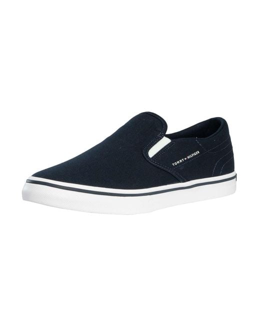 Tommy Hilfiger Blue Core Slip On Trainers for men