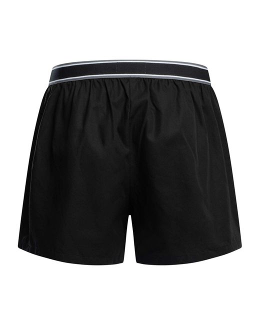 Lacoste Black 3 Pack Woven Boxers for men
