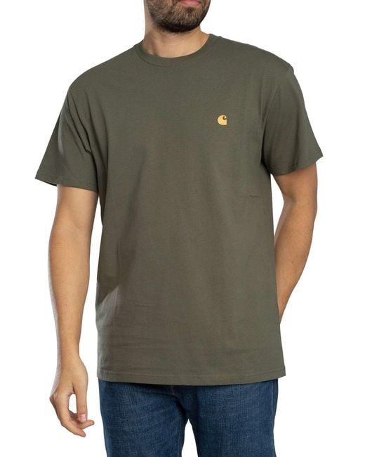 Carhartt Green Chase T-shirt for men