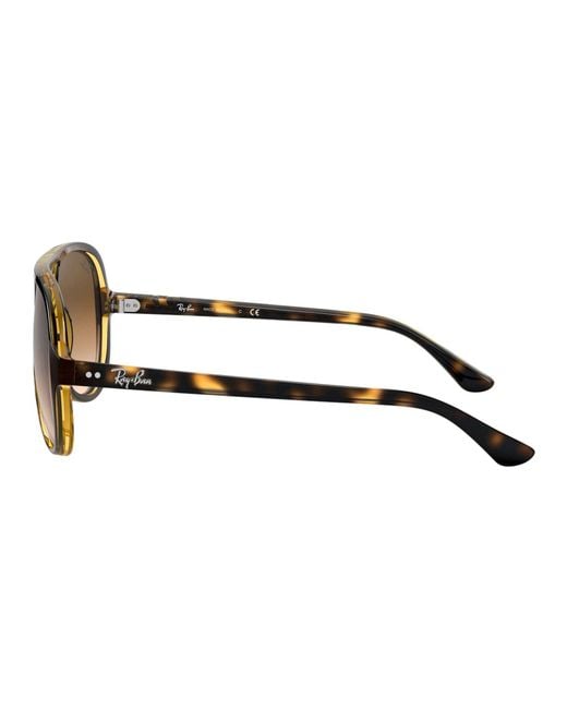 Ray-Ban Brown Cats 5000 Classic Sunglasses for men