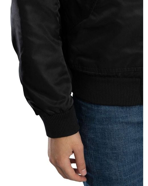 HUGO Black Badam2611 Bomber Jacket for men