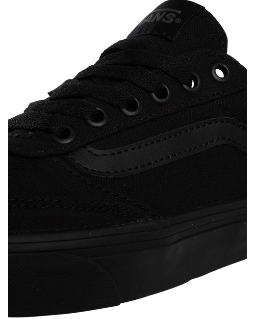 Vans Black Brooklyn Sneaker for men
