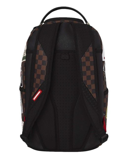 Sprayground Brown Mickey Mouse Global Mogul Backpack for men