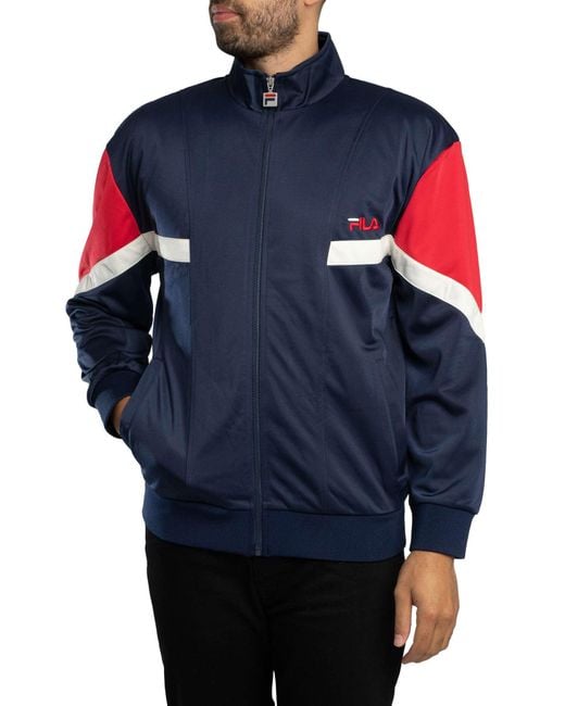 Fila Blue Albarn Archive Inspired Track Jacket for men