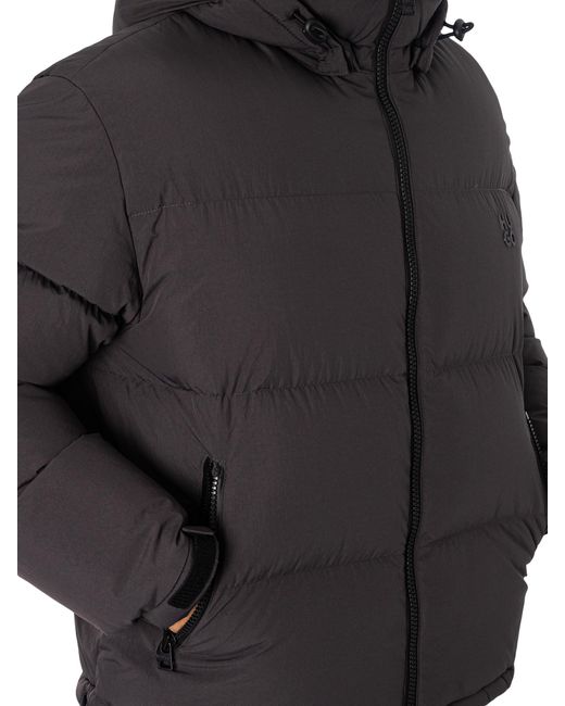 HUGO Gray Bironto2341 Puffer Jacket for men