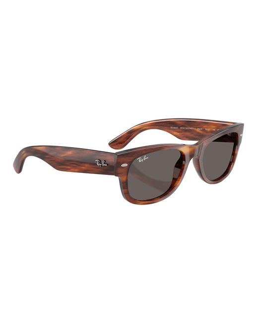 Ray-Ban Brown Mega Wayfarer Ii Sunglasses for men