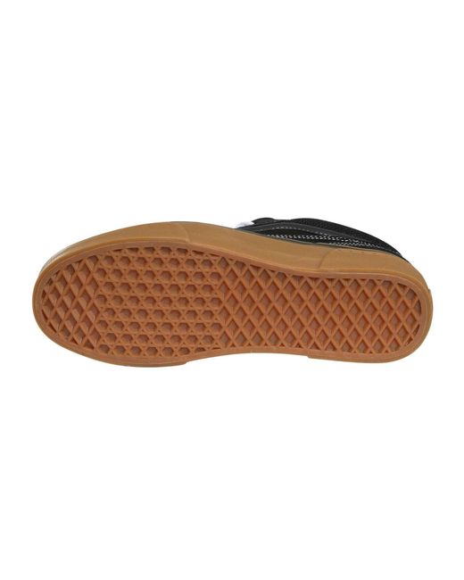 Vans Black Caldrone Suede Trainers for men