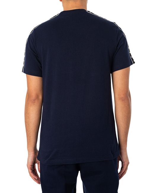 Lacoste Blue Shoulder Logo T-shirt for men