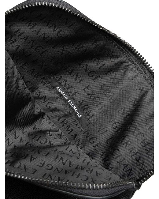 ARMANI EXCHANGE Blue Branded Square Crossbody Bag for men