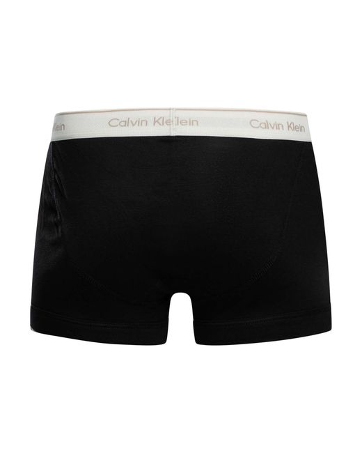 Calvin Klein Black 5 Pack Trunks for men