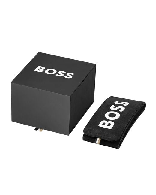 Boss Gray Strike Dial Watch for men