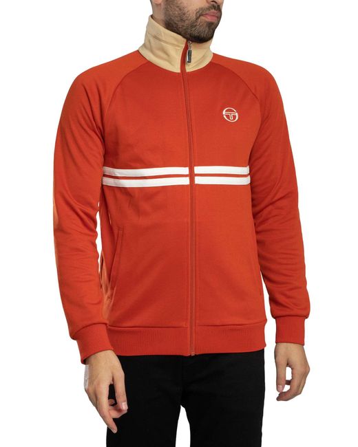 Sergio Tacchini Red Dallas Track Jacket for men