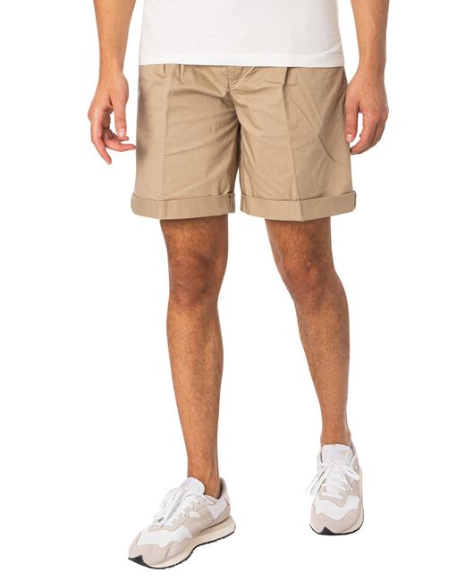Replay Natural Box Logo Sweat Shorts for men