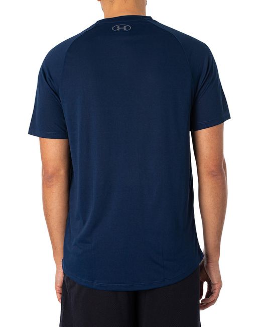 Under Armour Blue Tech 2.0 Short Sleeve T-shirt for men