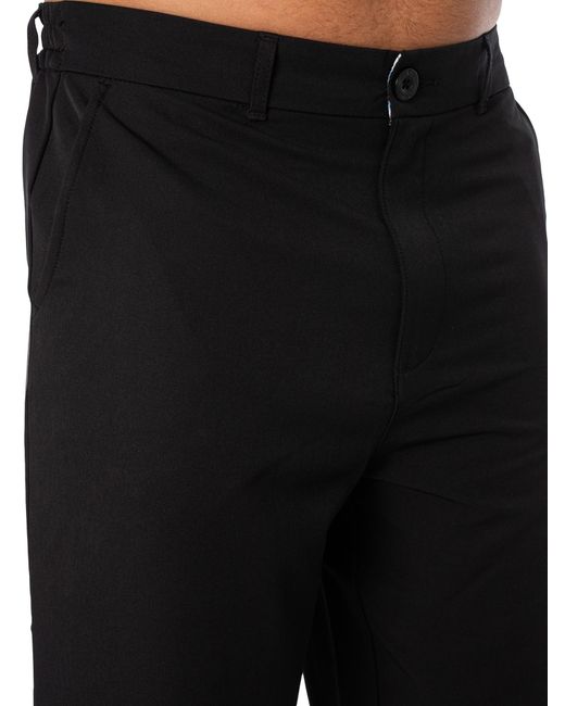 Fila Black George Smart Golf Trousers for men