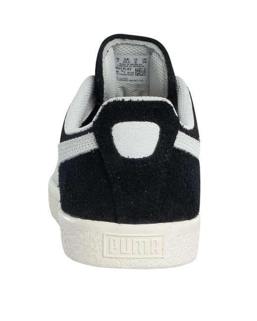 Puma Clyde Hairy Suede Men Sneakers Sedate Gray/Cashew main image 0
