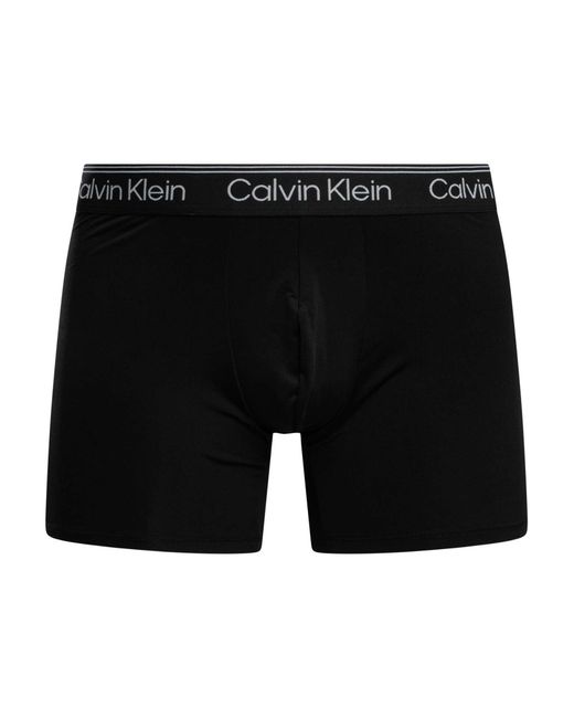Calvin Klein Black 3 Pack Boxer Briefs for men