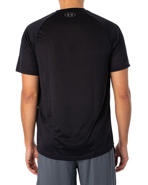 Under Armour Black Tech 2.0 Short Sleeve T-shirt for men