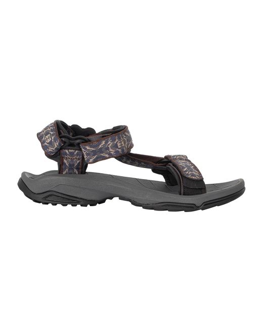 Teva Black Terra Fi Lite Sandals for men