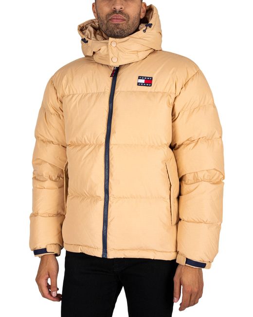 Tommy Hilfiger Natural Alaska Puffer Jacket for men
