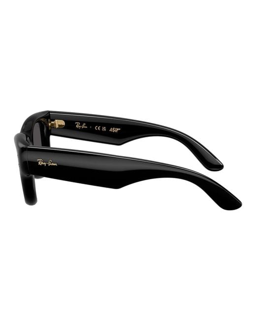 Ray-Ban Black Wayfarer Puffer A$ap Rocky Sunglasses for men