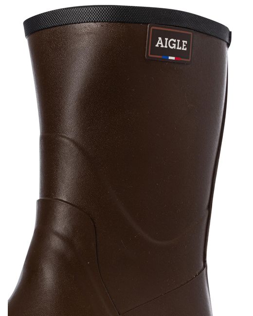 Aigle Brown Bison 2 Wellington Boots for men