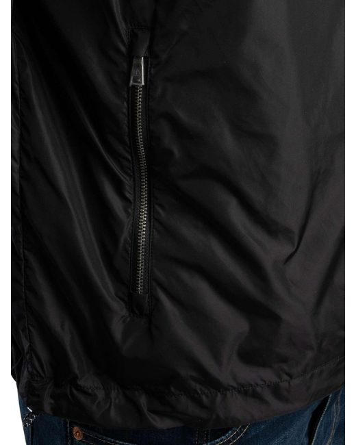 ARMANI EXCHANGE Black Box Logo Jacket for men