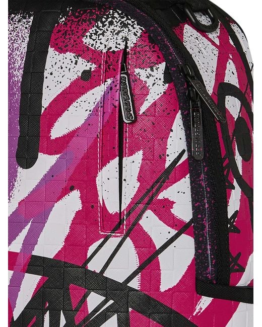 Sprayground Red Graff Mayhem Rmx Backpack for men