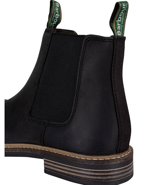 Barbour Black Farsley Chelsea Boots for men