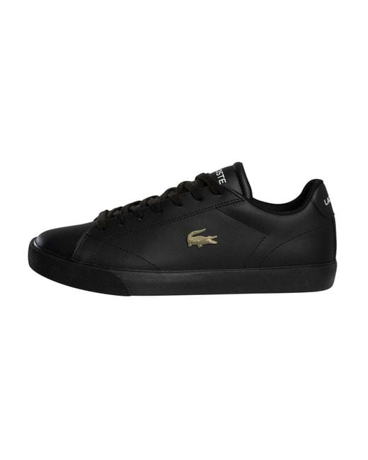 Lacoste Black Lerond Set 225 2 Cma Leather Trainers for men