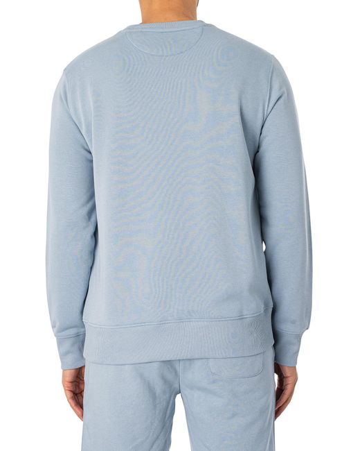 Gant Blue Regular Sweatshirt for men