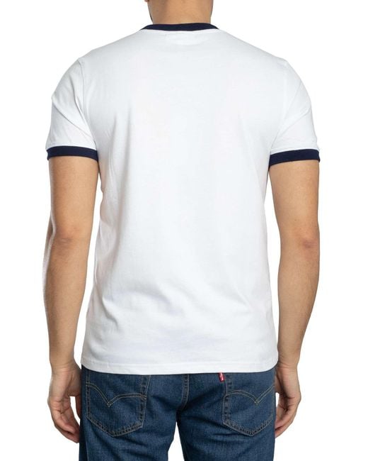 Sergio Tacchini White Supermac T-shirt for men