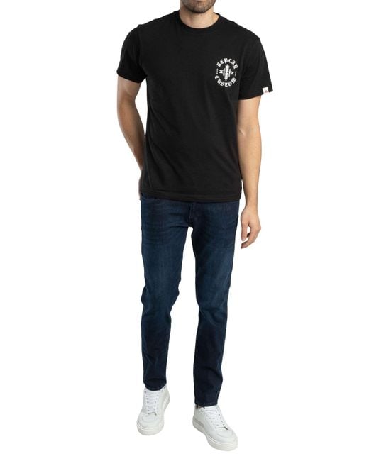 Replay Blue Men's Anbass Slim-fit Hyperflex Jeans Made Of Recycled Material With Stretch for men