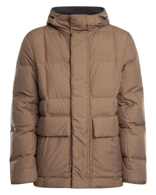 Jack Wolfskin Brown Frozen Lake Jacket for men