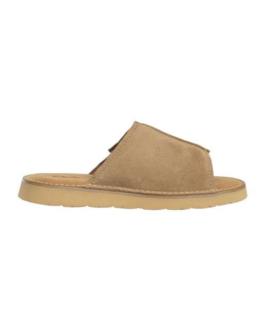 Clarks Multicolor Solsbury Suede Sliders for men