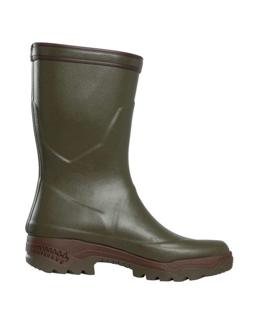 Aigle Green Parcours 2 Low Wellington Boots for men