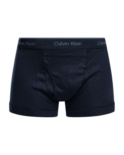 Calvin Klein Blue 3 Pack Trunks for men