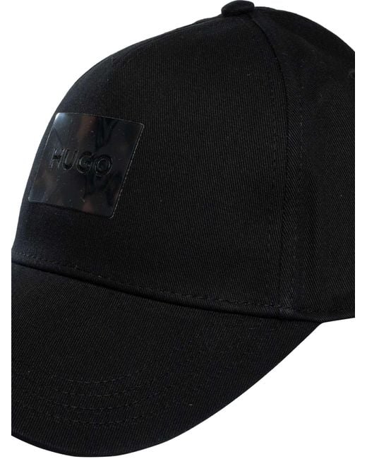 HUGO Black Jude Trucker Cap for men