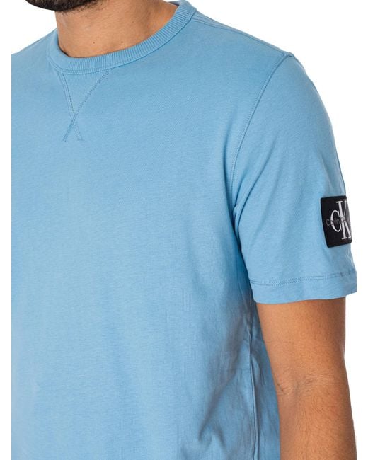 Calvin Klein Blue Badge Regular T-shirt for men