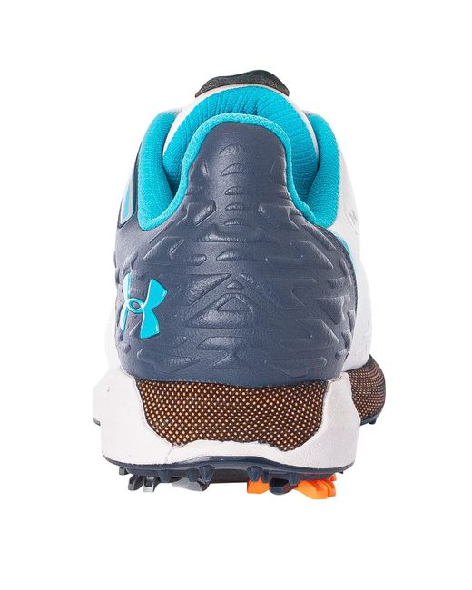 Under Armour Blue Hovr Drive 2 Wide Golf Shoes for men