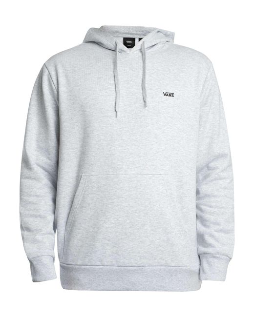 Vans Gray Left Chest Logo Pullover Hoodie for men